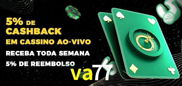 Promoções do cassino ao Vivo va77